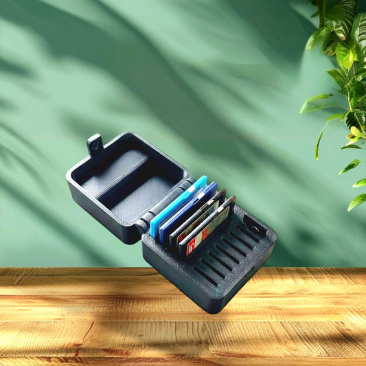 Boitier de protections & transport - Carte SD et Micro SD x12 - avec GRAVURE LASER