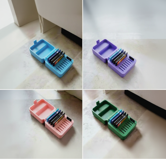 Boitier de protections & transport - Carte SD et Micro SD x12 COLORIS AU CHOIX